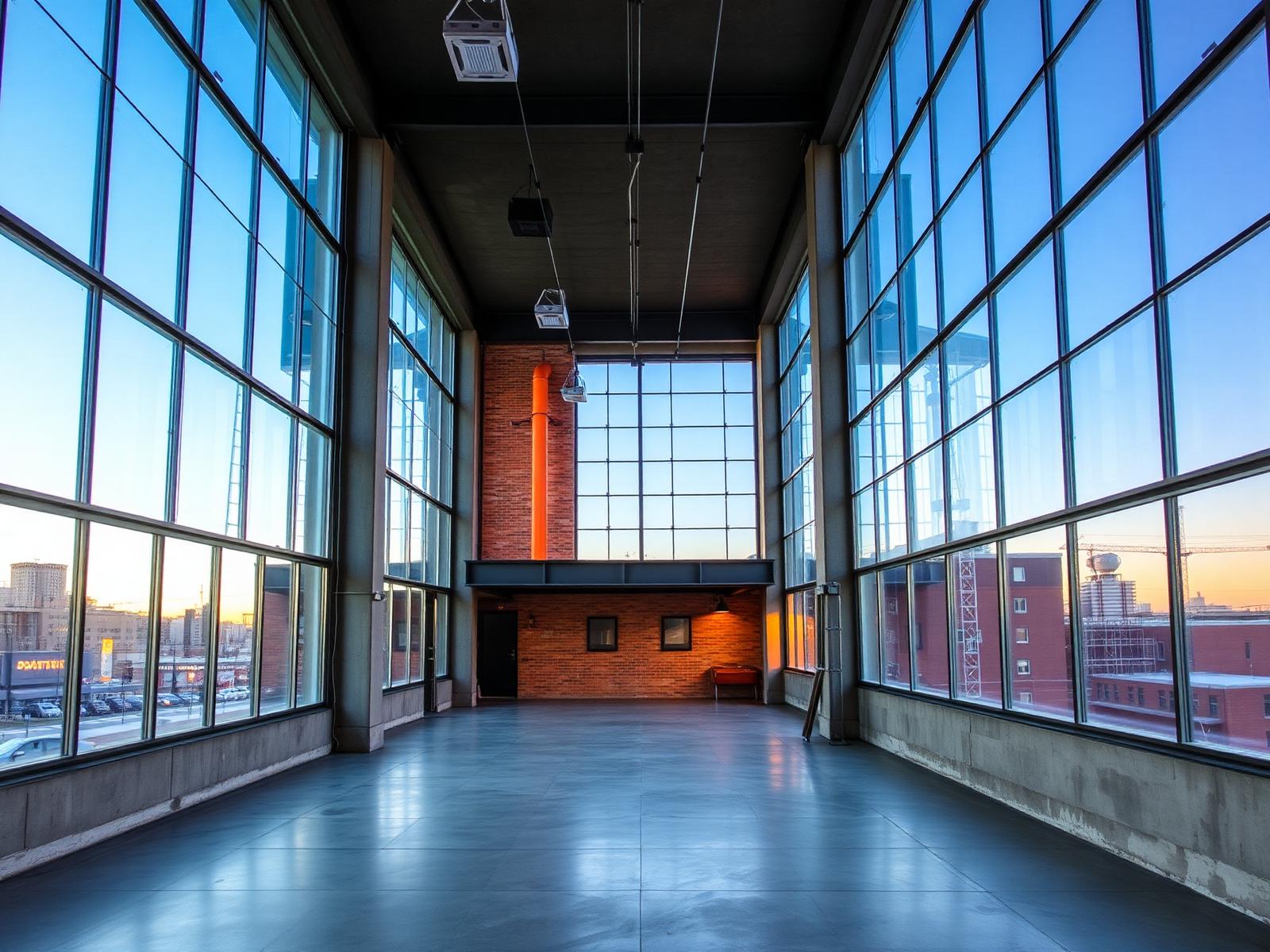 Loft w dawnej fabryce